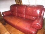 sofa skórzana
